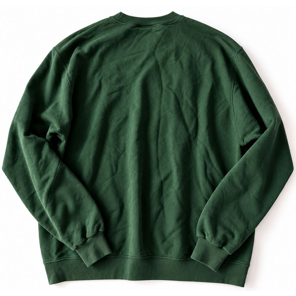 Champion Wright State WSU Raiders Crewneck Sweatshirt Green Men’s L College - Picture 2 of 5